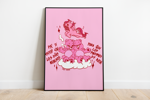 Print " My little pony"