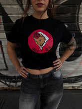 Cargar imagen en el visor de la galería, Camiseta “Chula y gata” color negro
