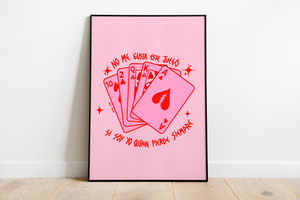 Print "Cartas Poker"