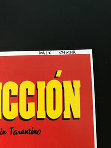 Print "P*** Ficción" - edición limitada 25 unidades